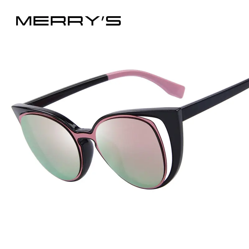 Merry's Fashion Cat Eye Sunglasses Women Brand Designer Retro Pierced Female Sun Glasses Oculos De Sol Feminino Uv400 1