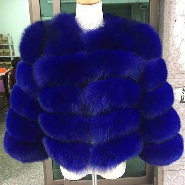 Elevate your cold-weather wardrobe with the Fursarcar Women's Real Fur Coat — a chic, short-length natural fur jacket designed for timeless luxury and modern winter style. - Image 6