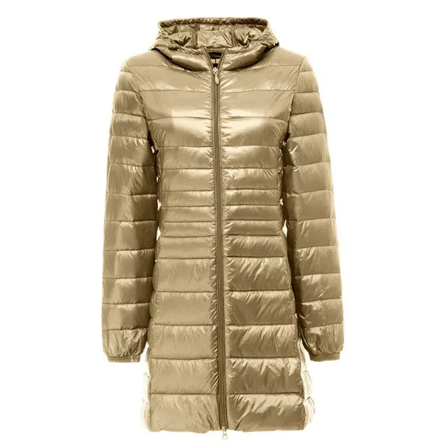 Lasperal Women's Lightweight Winter Down Jacket with Hood – 90% Duck Down, Slim-Fit Warm Parka - Image 3
