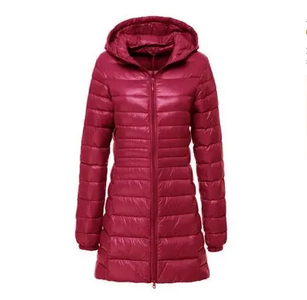 Lasperal Women's Lightweight Winter Down Jacket with Hood – 90% Duck Down, Slim-Fit Warm Parka - Image 12