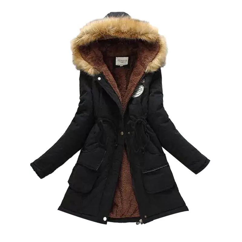 2018 New Parkas Female Women Winter Coat Thickening Cotton Winter Jacket Womens Outwear Parkas For Women Winter 1