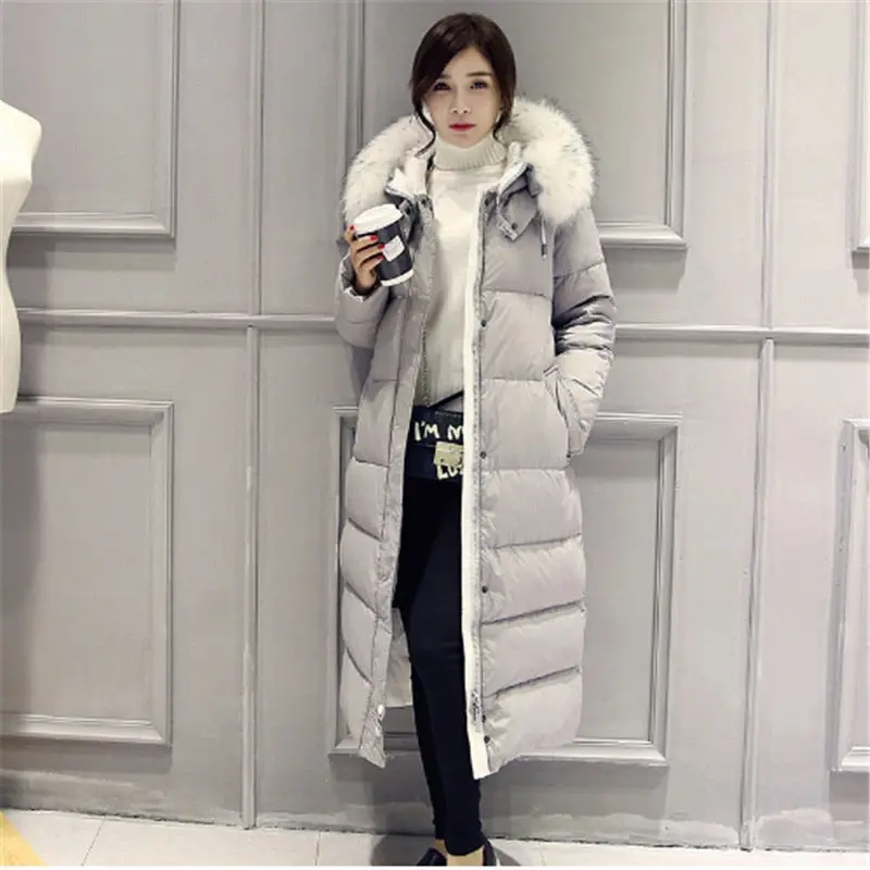 White Duck Down Winter Parka 1
