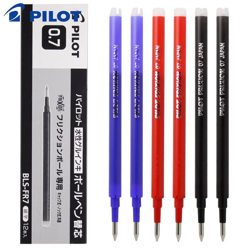 4/6/8/10 Pcs/Lot  Bls-Fr7 Pilot Erasable/Frixion Pen Refill Roller Ball 0.7Mm 1