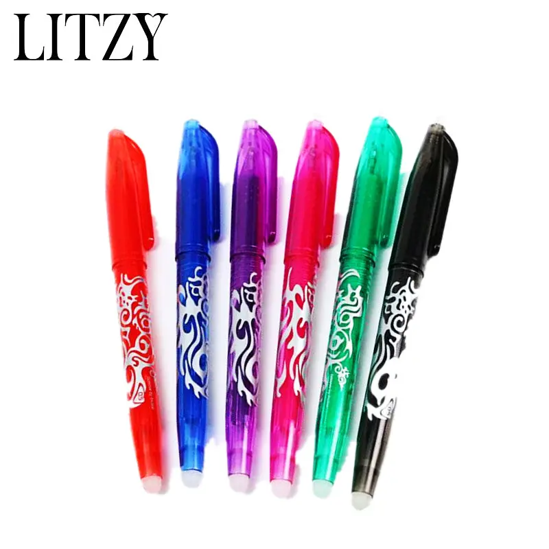 Pilot Pen Erasable Pen 0.5Mm Magic Gel Pen School Office Writing Supplies Student Kawaii Stationery Promotional Gift 8 Colors 1