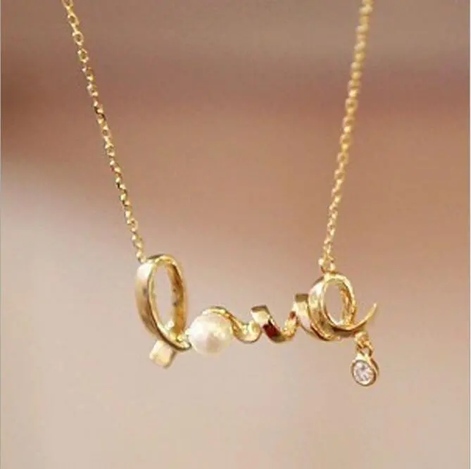Colares Feminino 2016 Vintage Fashion Jewellery Heart Of Love Chic Sweet Couple Necklace Jewelry Choker Heart Bijoux Femme 1