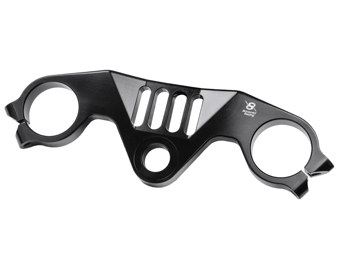 Bonamici Top Triple Clamp Yamaha R1/M (Black) (Race) (2015+) 1