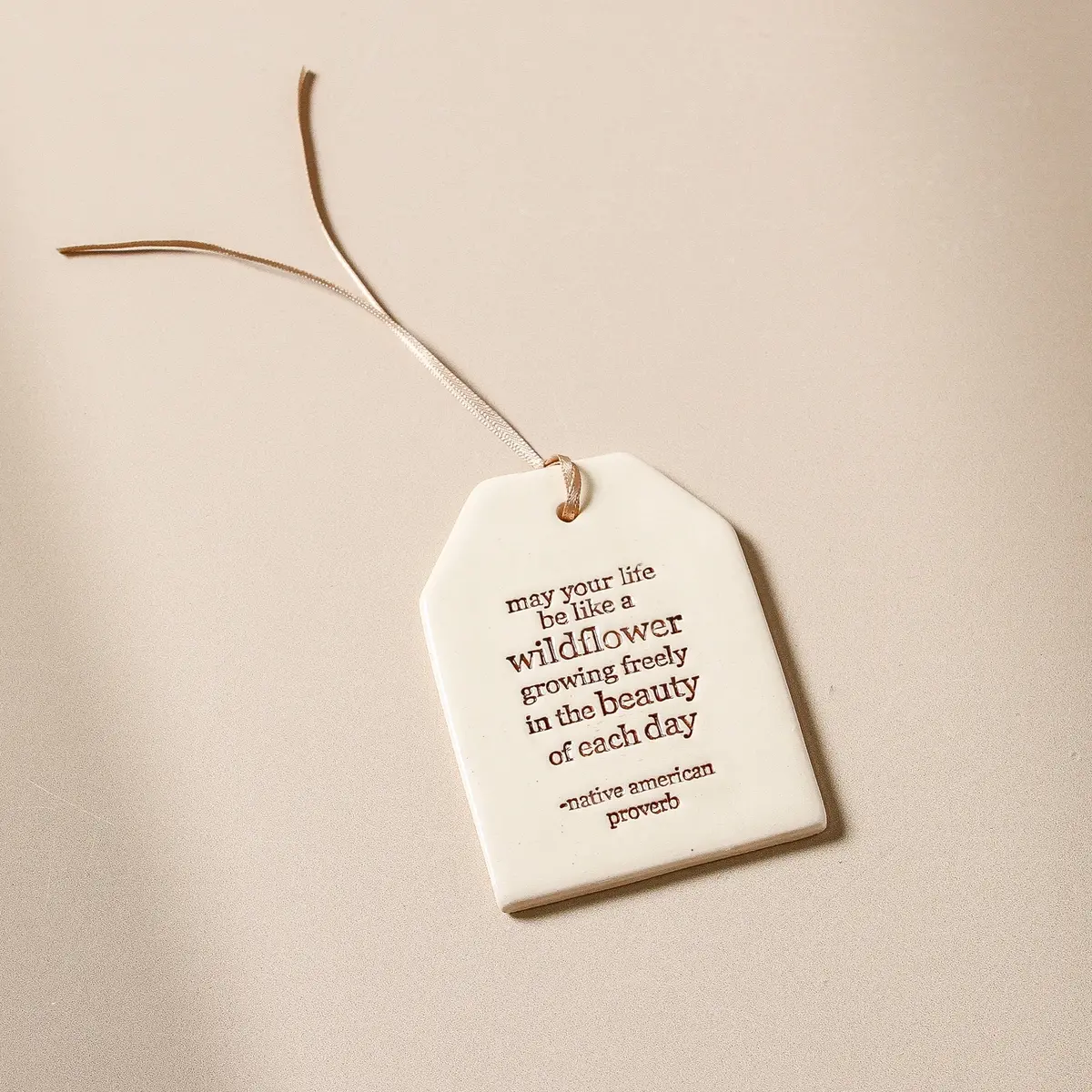 Quote Tag - Wildflower 1