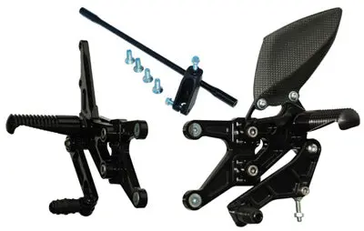 Graves Motorsports Yamaha R1 Adjustable Rearsets 2007-2008 1