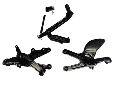 Graves Motorsports Yamaha R6 Works Rearsets Fixed 1