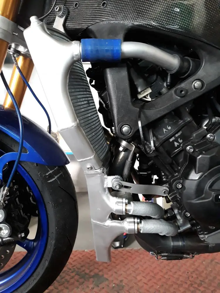 Yamaha Yzf-R6 2017 - 2024 Galletto Oversize Radiator/Oil Cooler Kit H2o Performance Art723 1