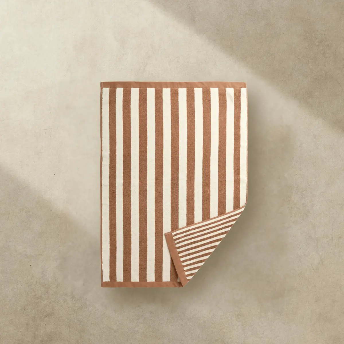 Raye Terracotta Bath Mat Large 60X90cm 1