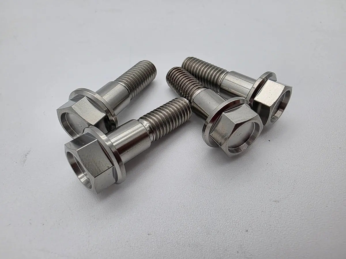 J Series Titanium Cam Gear Backing Plate Bolt Kit 1