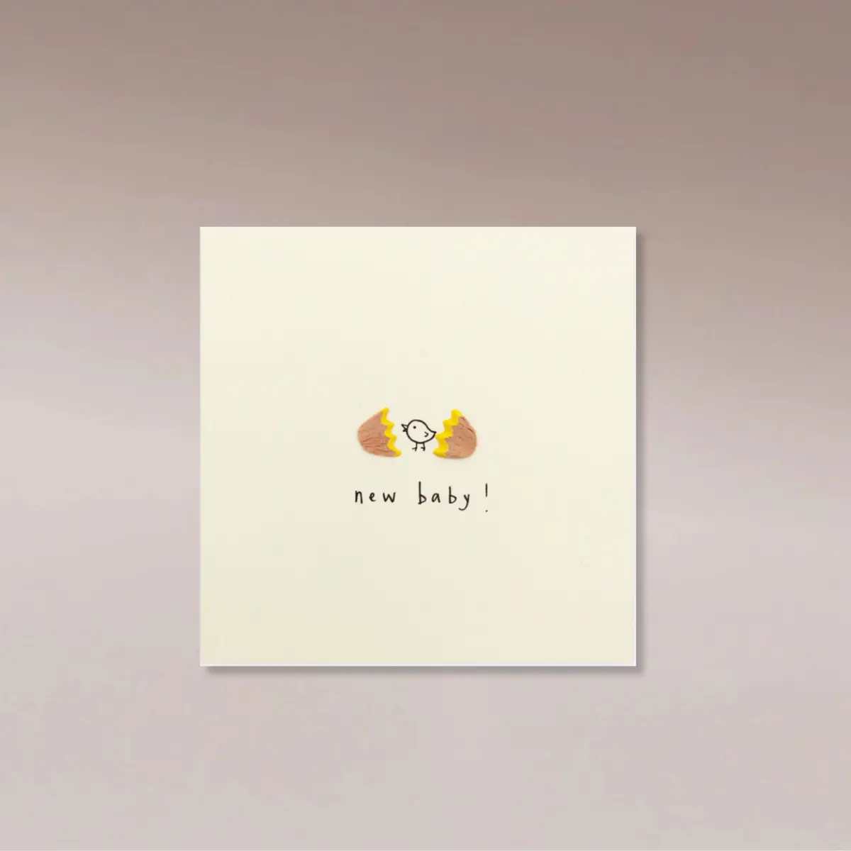 Ruth Jackson Card Pencil Shavings - New Baby 1