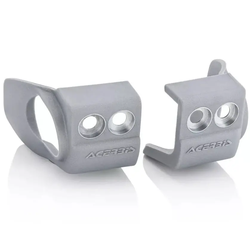 Acerbis Fork Shoe Cover - Husqvarna Silver 1