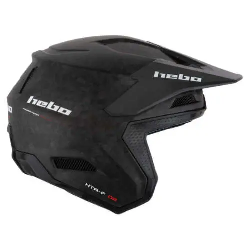 Hebo Helmet Zone Race Carbon Forged Matt Black 1