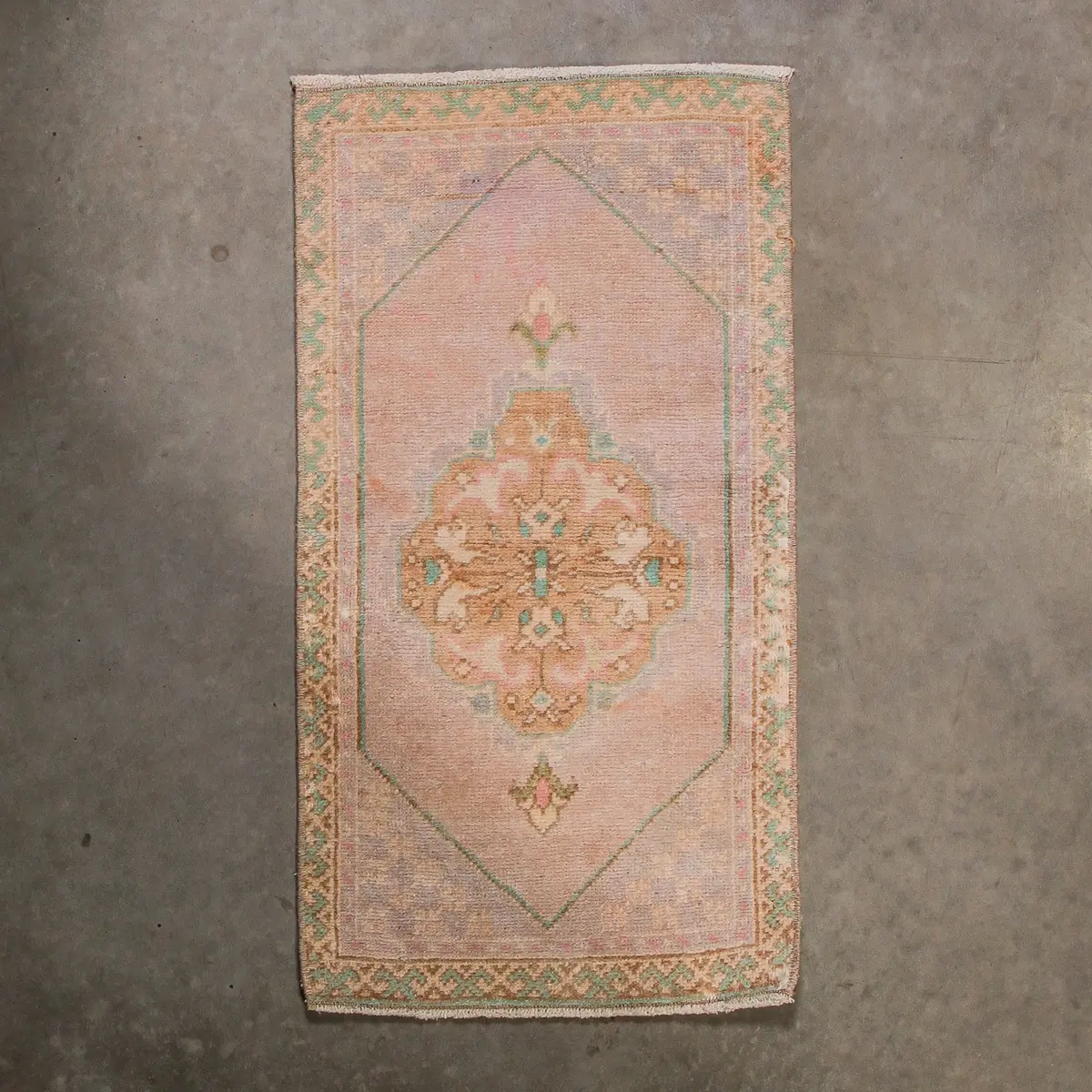 Sahil Vintage Anatolian Accent Rug 1