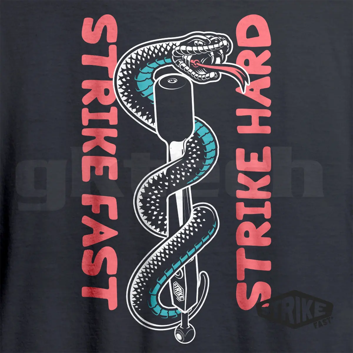Strike Fast - Strike Hard - Crew Neck T-Shirts 4