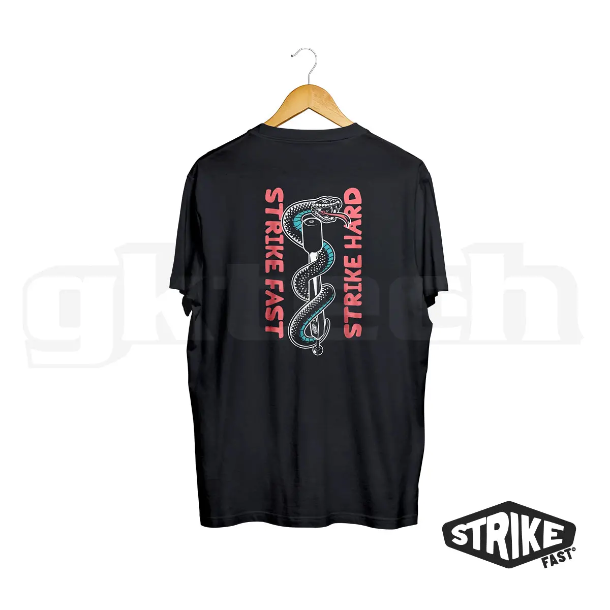 Strike Fast - Strike Hard - Crew Neck T-Shirts 2