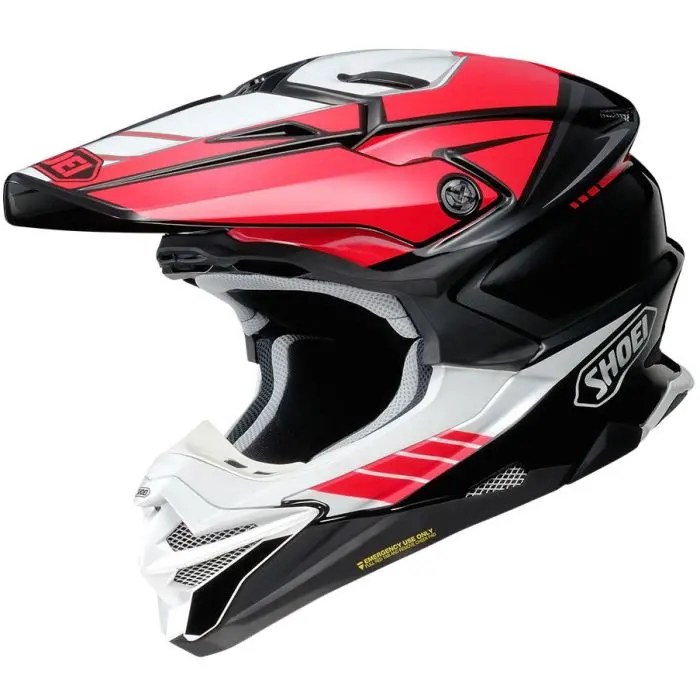 Shoei Vfx-Wr 06 Jammer Helmet Tc-1 Red Black 1