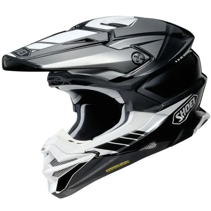 Shoei Vfx-Wr 06 Jammer Helmet Tc-5 Black White 1
