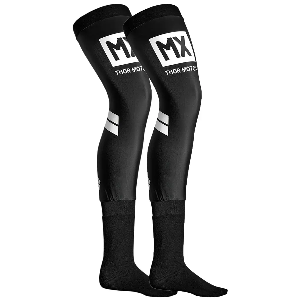 Thor Black Knee Brace Comp Socks 1