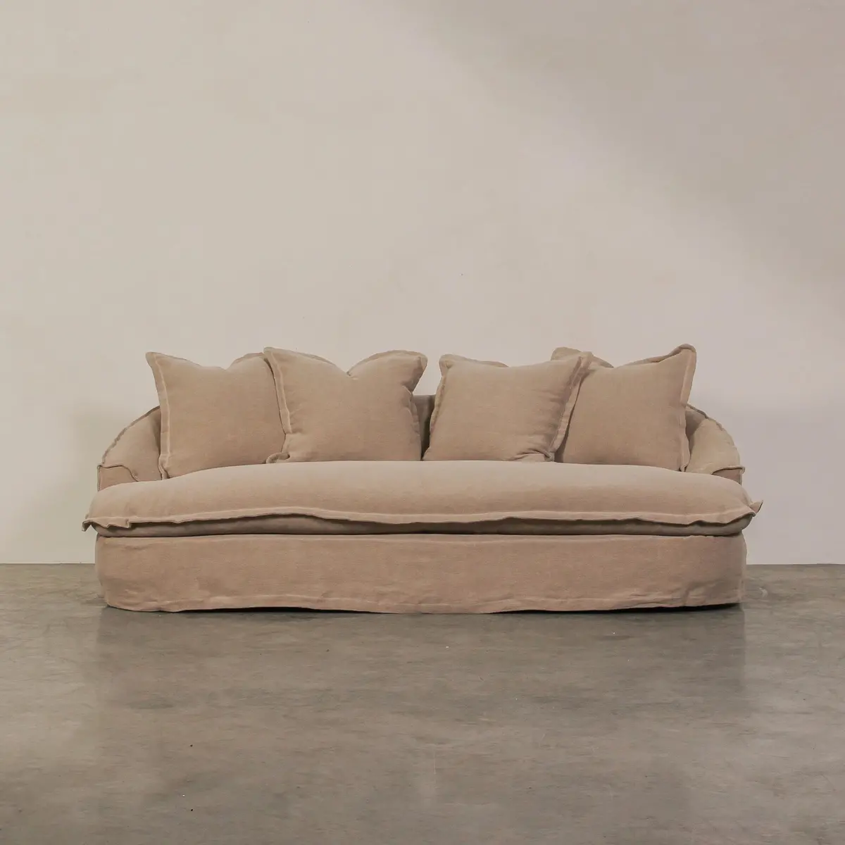 Solace 3 Seater Sofa - Linen 1