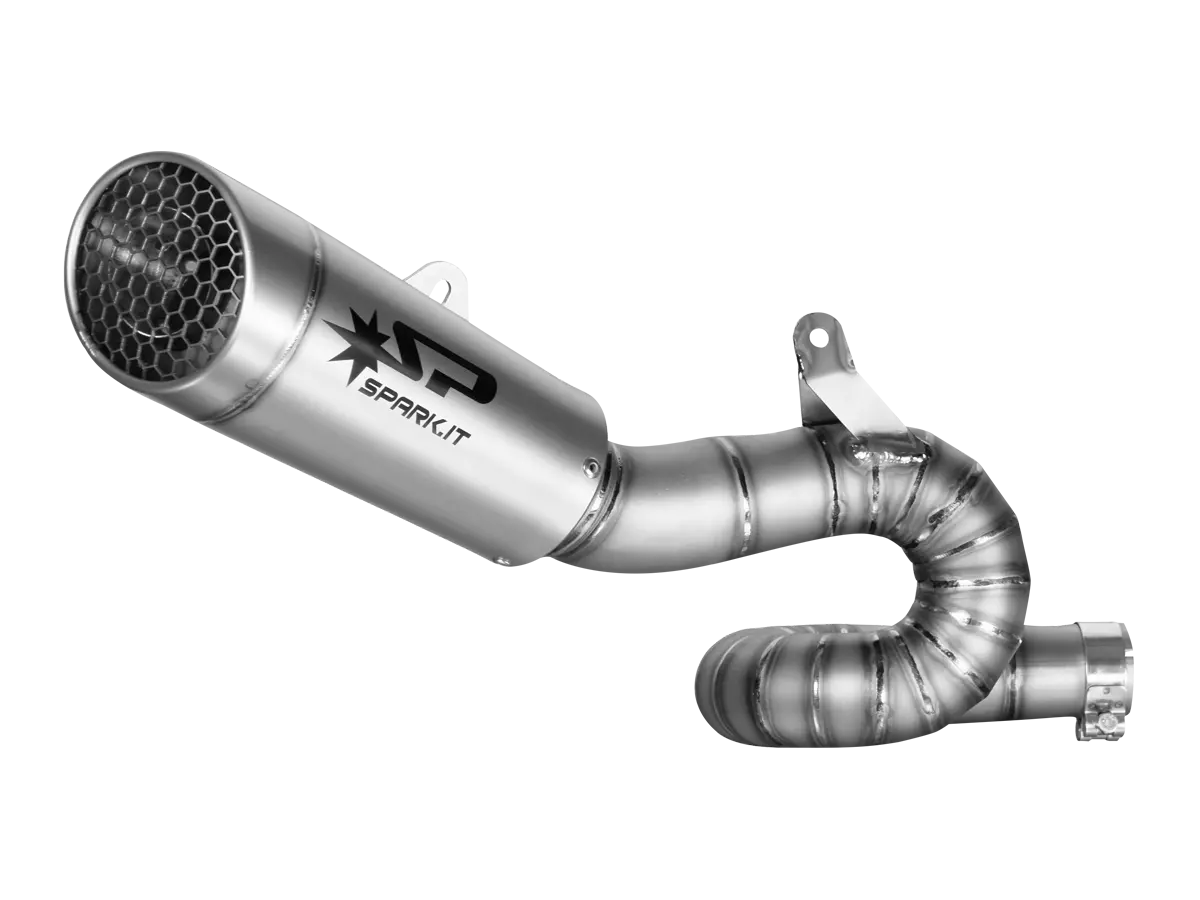 Spark, Triumph, Street, Triple, 765, Rs, Titanium, "Grid", Semi-Full, Exhaust, System, (2017+) 1