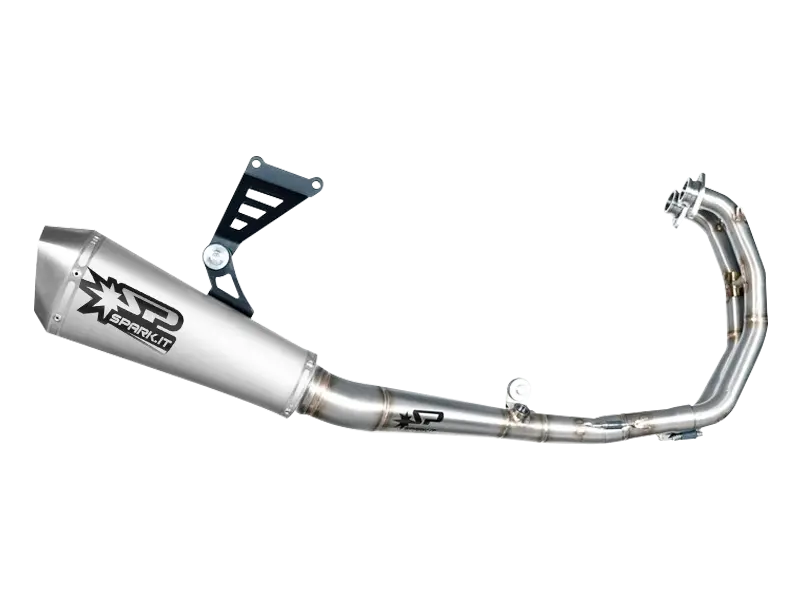 Spark, Kawasaki, Ninja, 400, Stainless, Steel, "Konix", Full, Exhaust, System 1