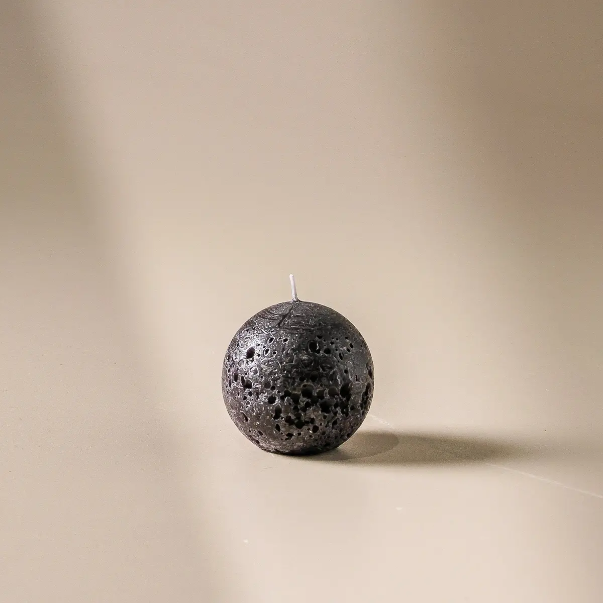 Sphere Candle Black - Small 1