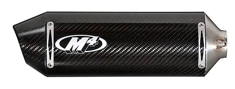M4 Exhaust Carbon Fiber Slip On 2003-2005 R6 Ya6314 1