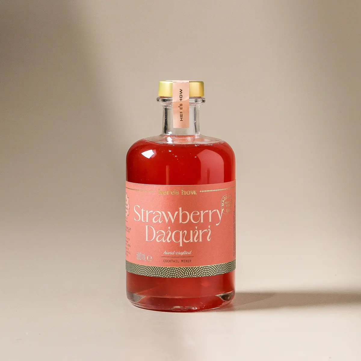 Strawberry Daiquiri (500Ml Non Alcoholic Mixer) 1