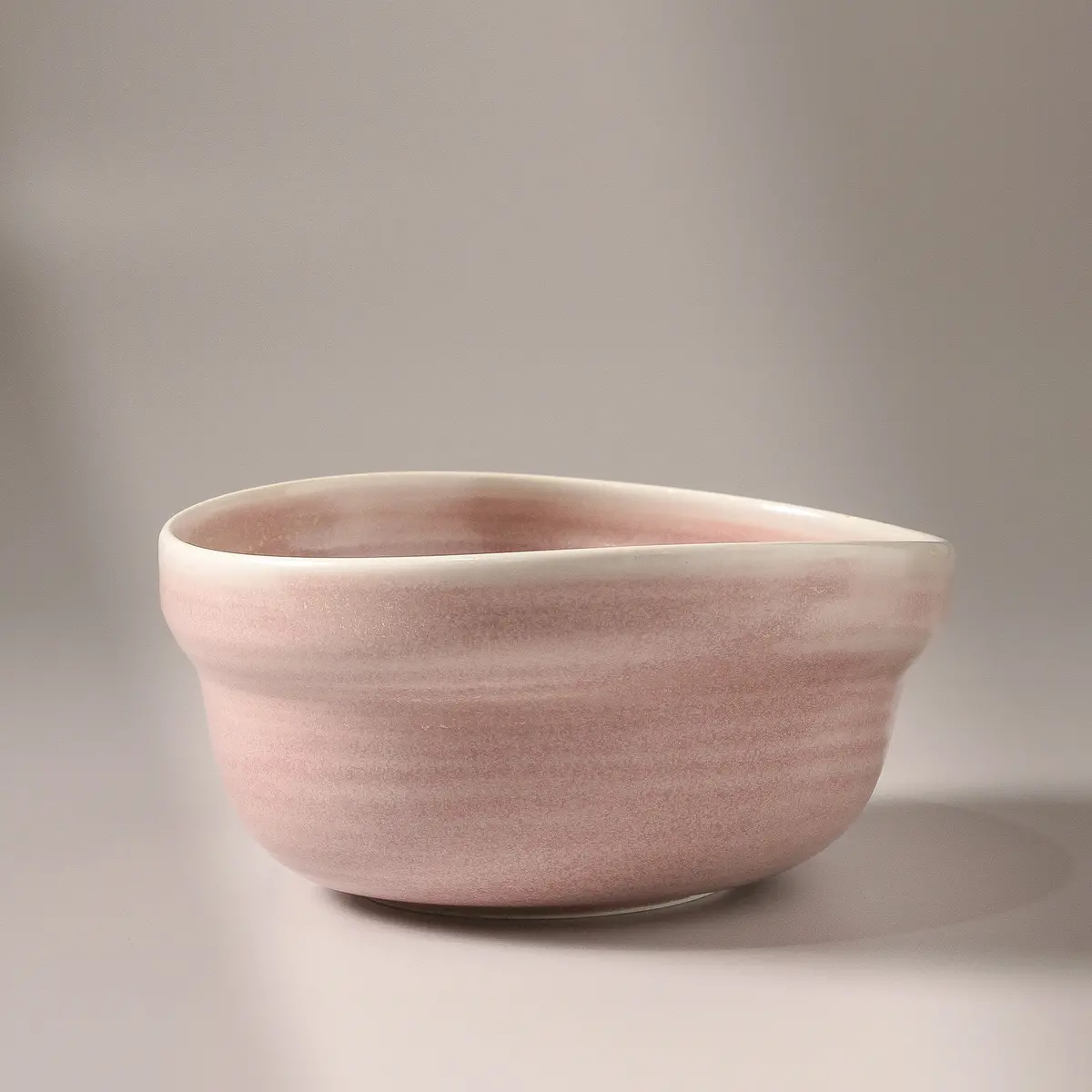 Suiki Large Serving Bowl - Dusty Pink 1