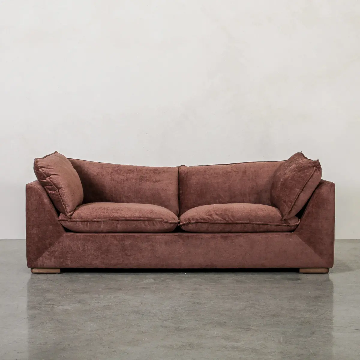 Talon 3 Seater Sofa Mahogany 1