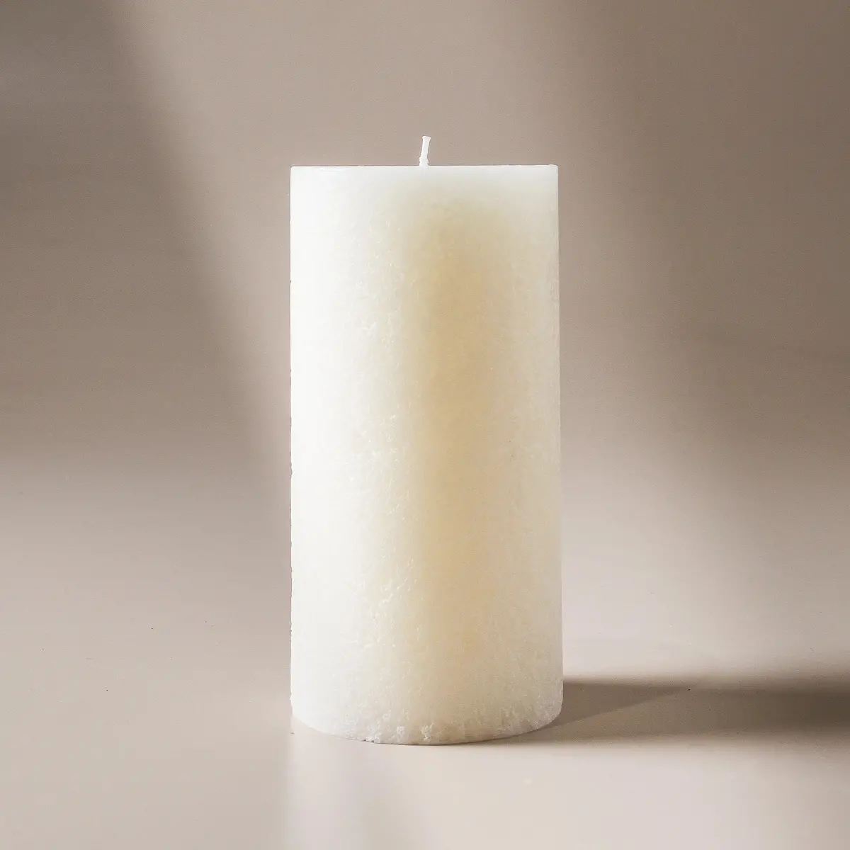 Textured Candle Warm White - Medium 1
