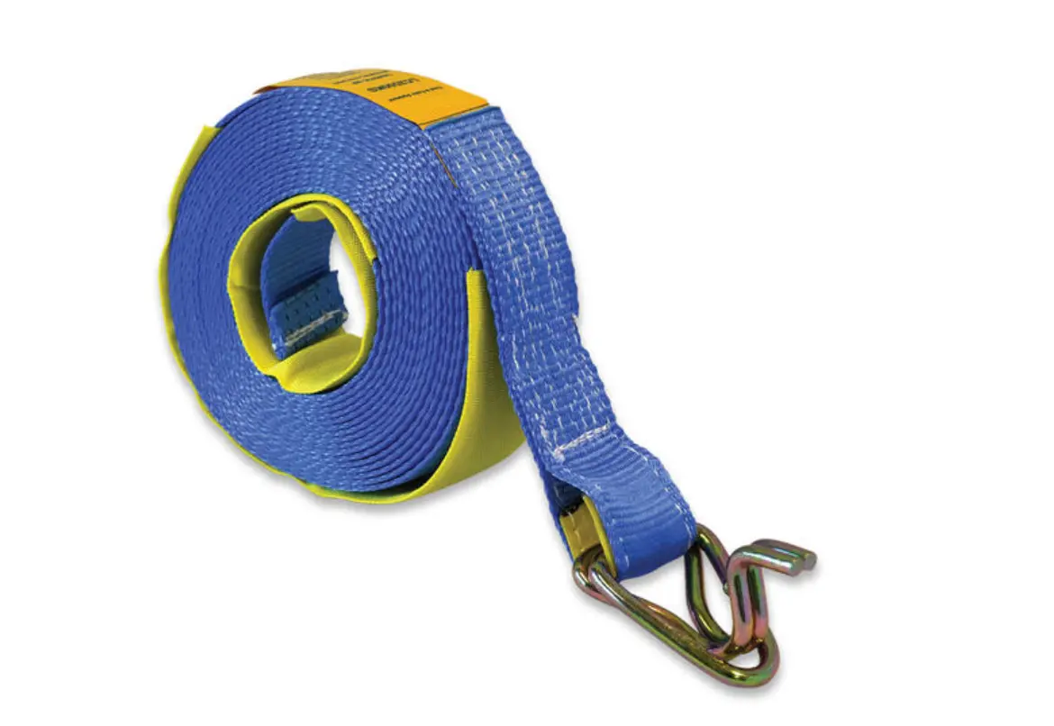 Truck Winch Strap - Hook & Keeper 1