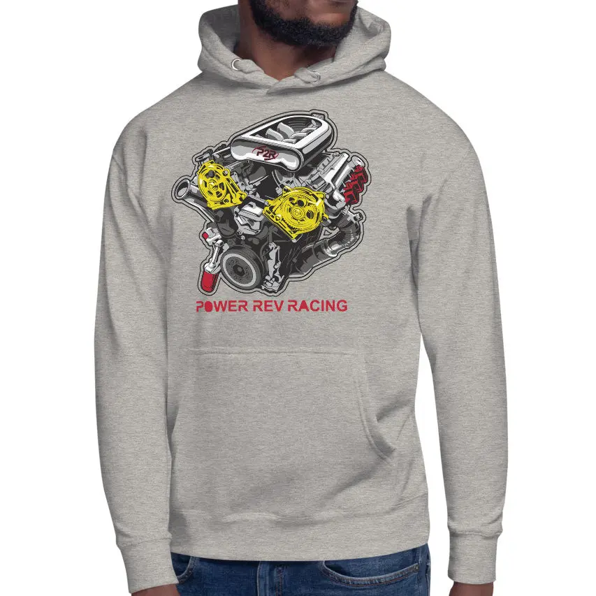 J Series Engine Design Premium Hoodie 1