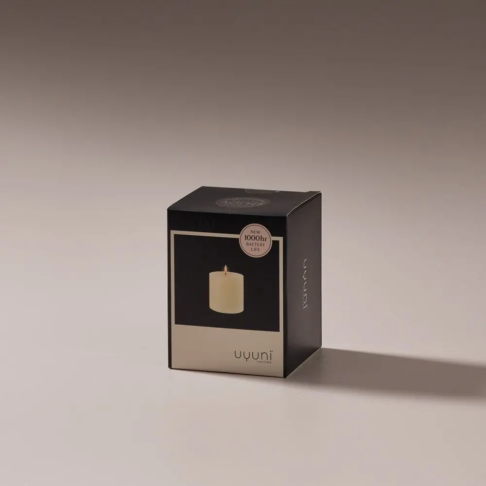 Uyuni Collection - Single Wick - Classic Ivory - 4" X 4" 1