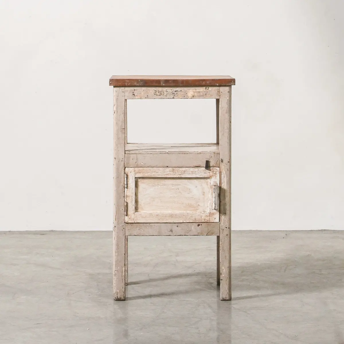 Vintage Indian Bedside Table 1