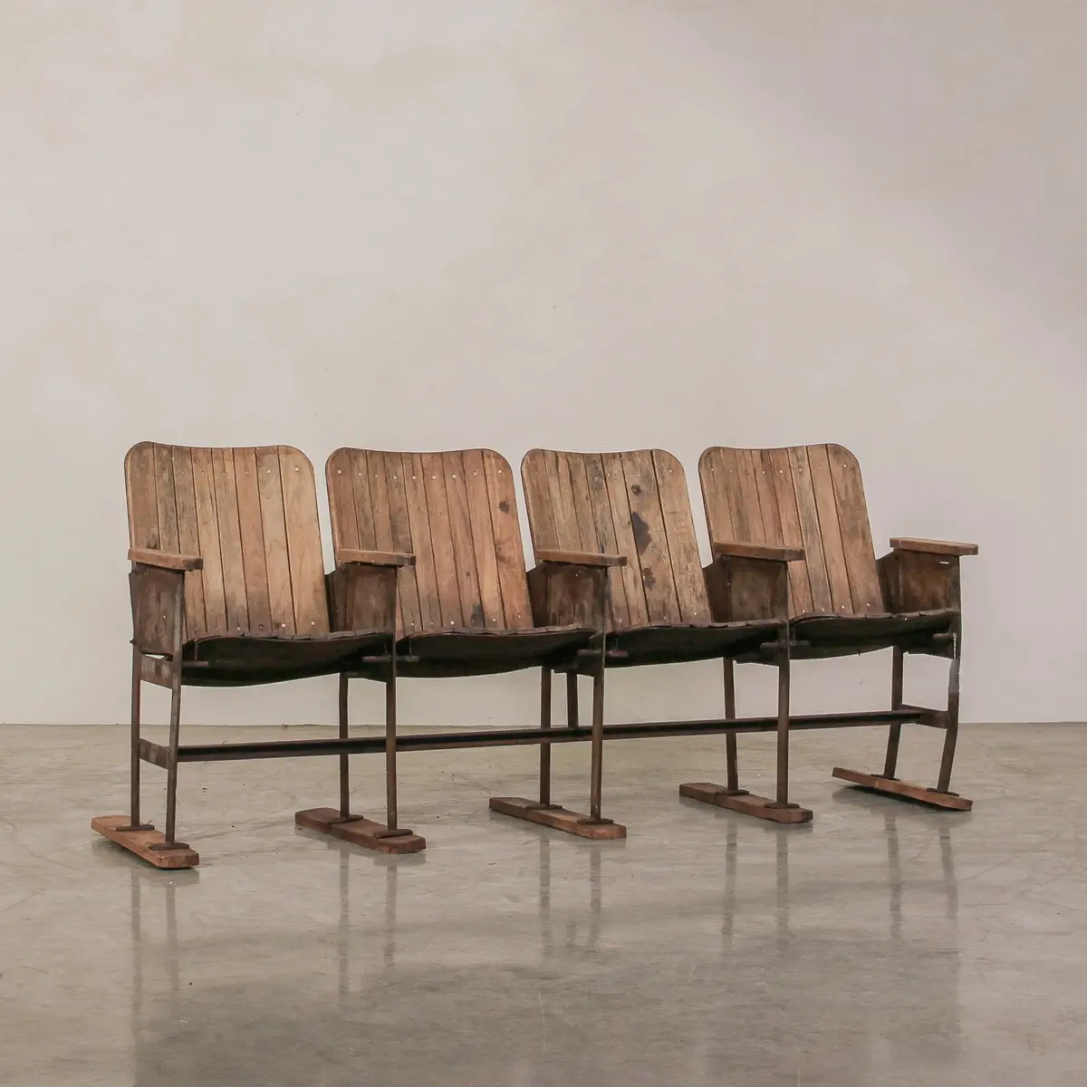 Vintage Indian Cinema Bench 1