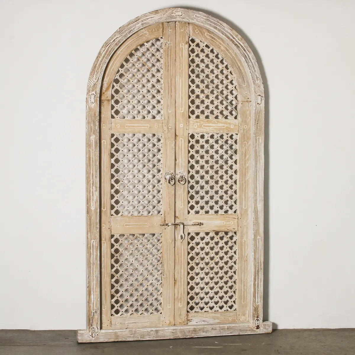 Vintage Indian Jali Door 1