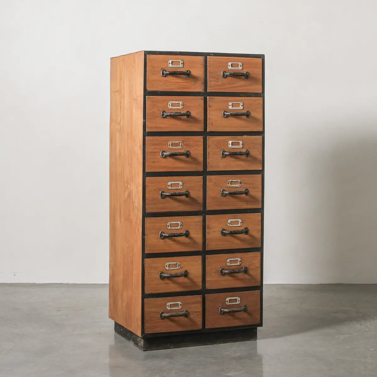 Vintage Indian Multi Drawer Chest 1