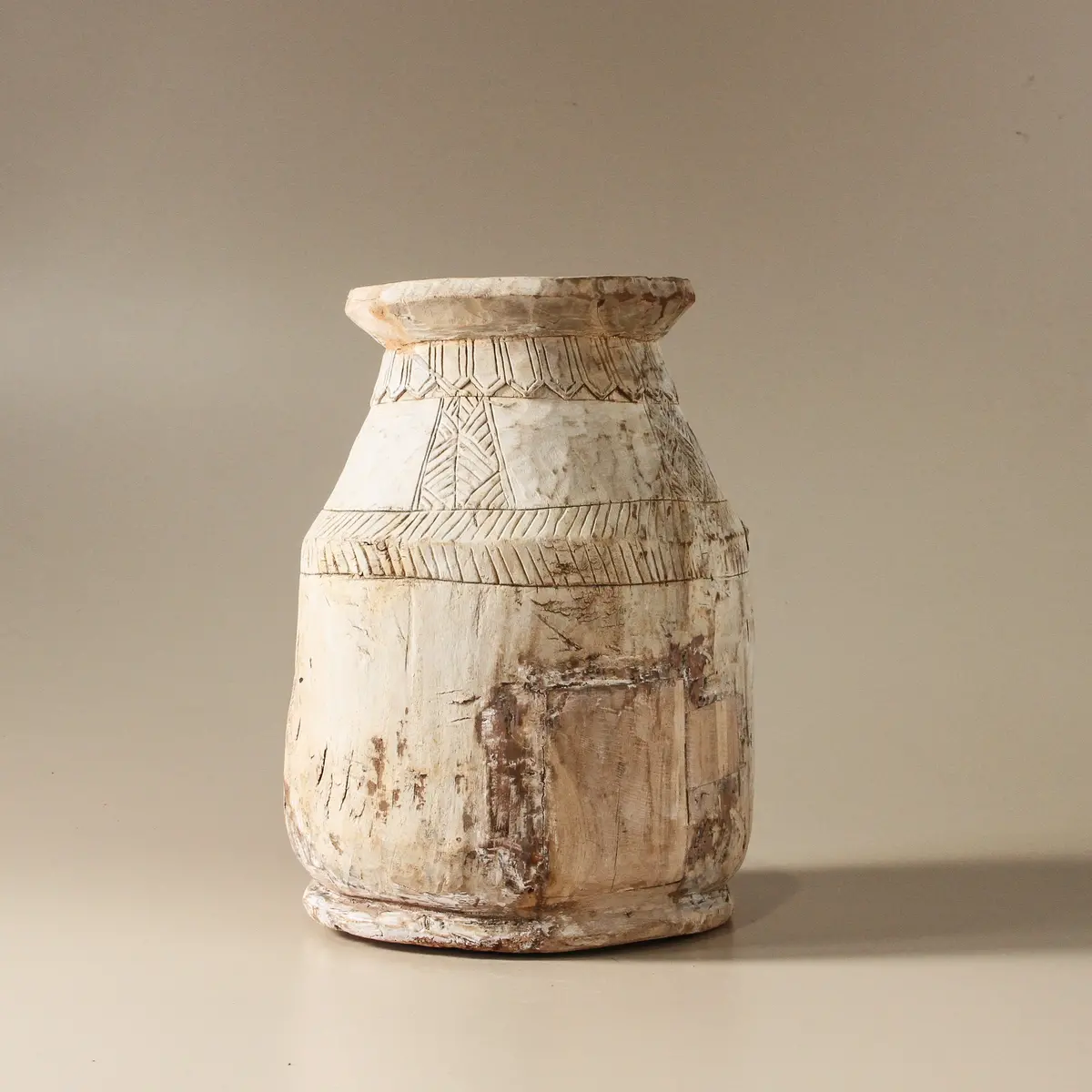 Vintage Indian Old Kitchen Pot 1