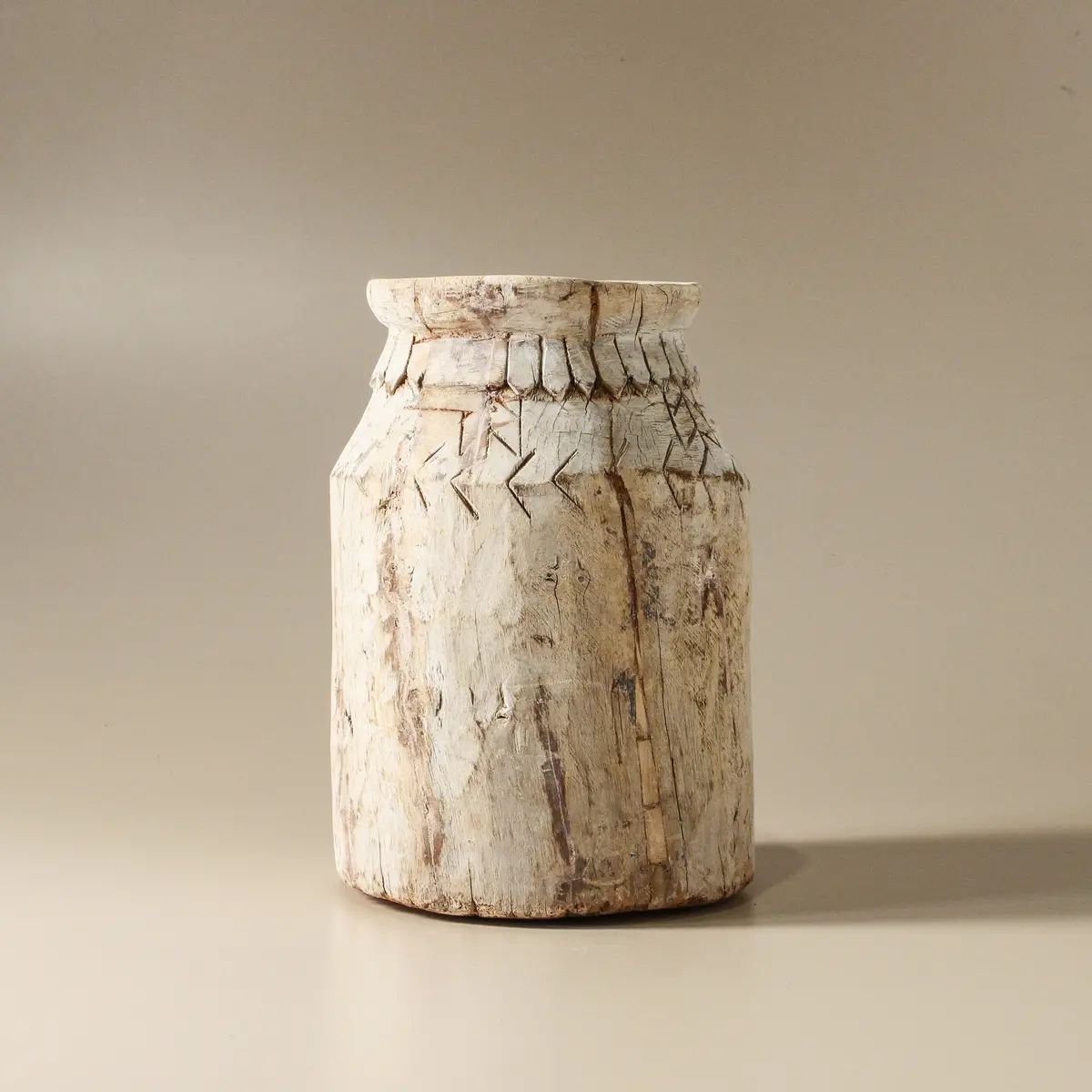 Vintage Indian Old Kitchen Pot 1