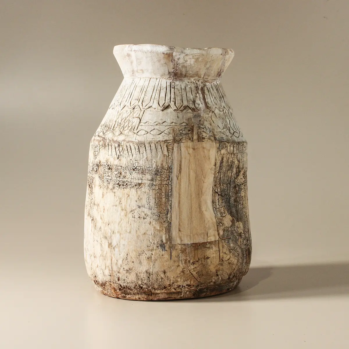 Vintage Indian Old Kitchen Pot 1