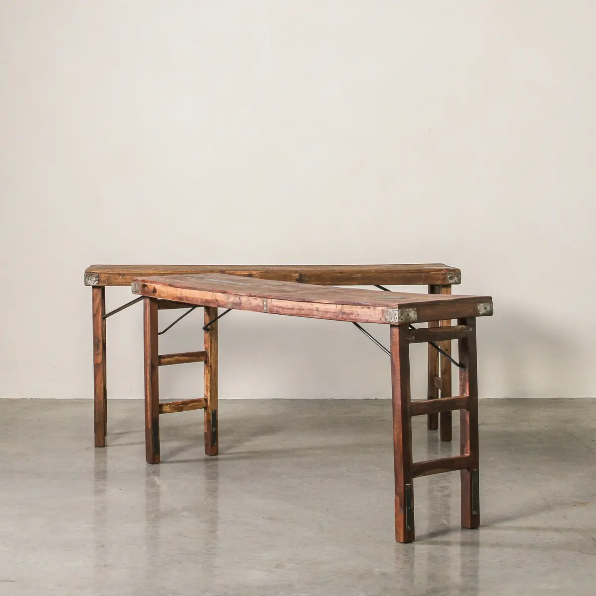 Vintage Indian Tent Table - Natural 1