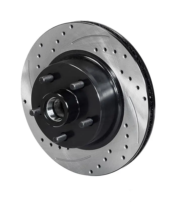 Wilwood 160-14324-Bk Srp Drilled & Slotted Performance Brake Rotors For Track And Street Use 1