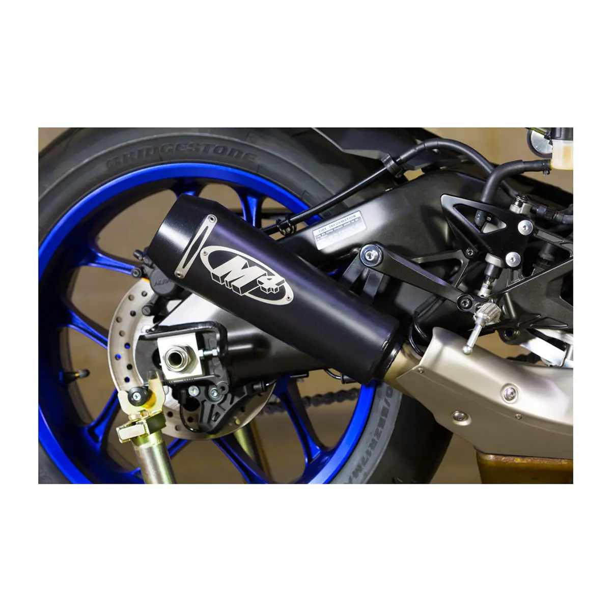 M4 Exhaust Gp2 Black Slip On 2015- 2022 R1 Ya9922-Gp 1