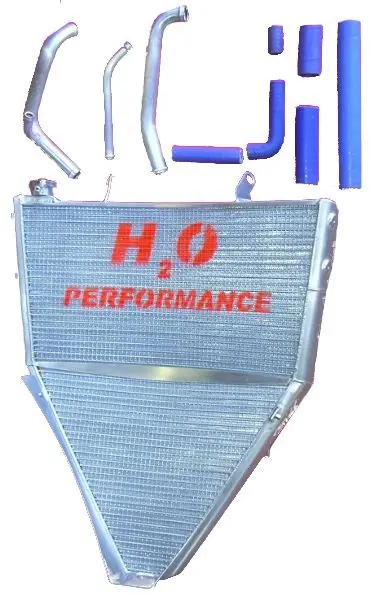 Yamaha R6 2006-2016 Galletto Oversize Radiator H2o Performance Art709 1