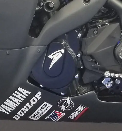 Yamaha R3 Left Side Side Clutch Case Cover 1
