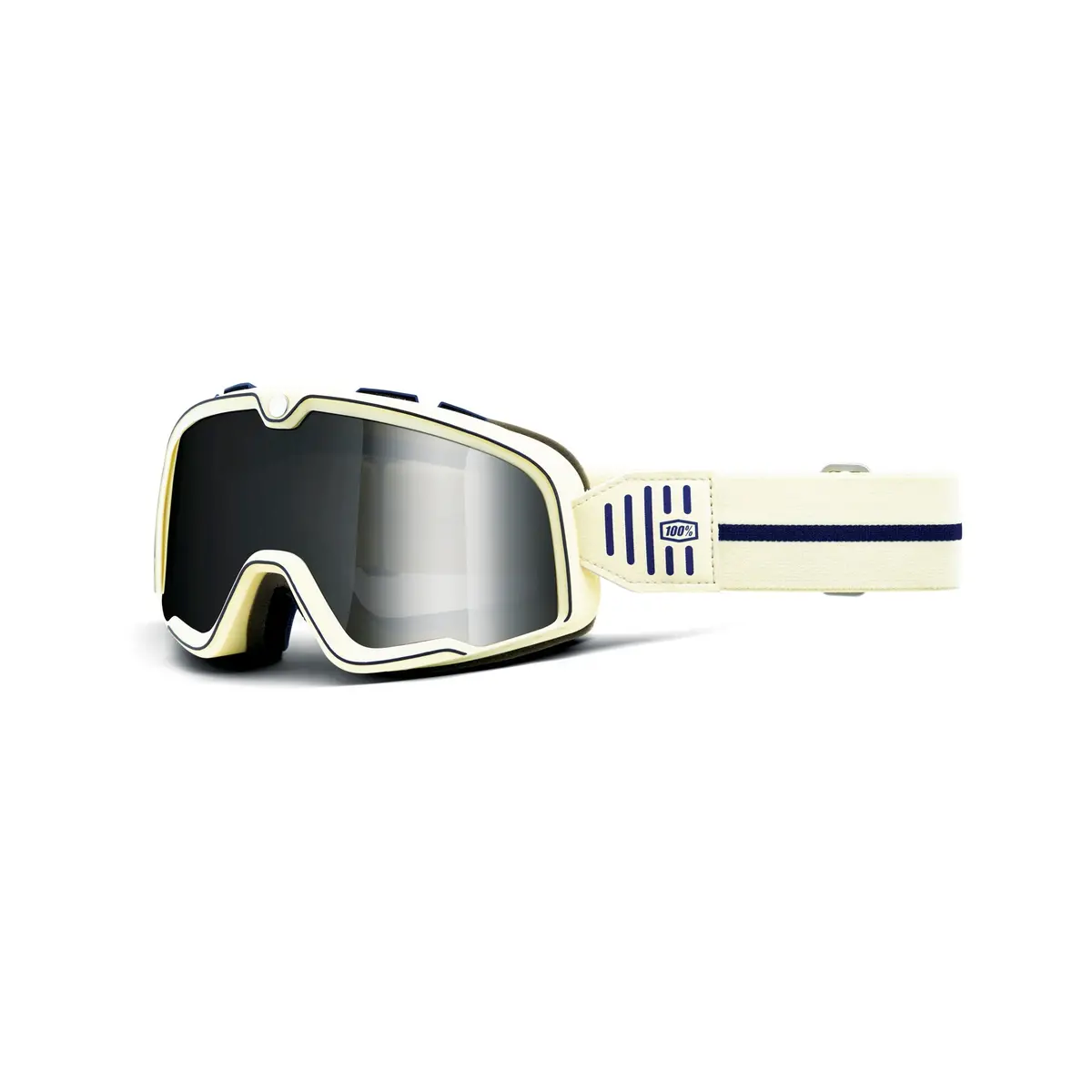 100% Barstow Goggle Arno - Mirror Silver Flash Lens 1